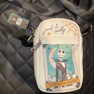 Brand with tags New Nightmare Before Christmas crossbody bag with tarot design.